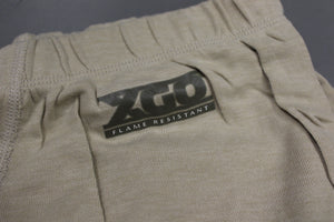 XGO Men's Flame Resistant Base Layer / Long John Pant - Size: 2XL - Tan - Used